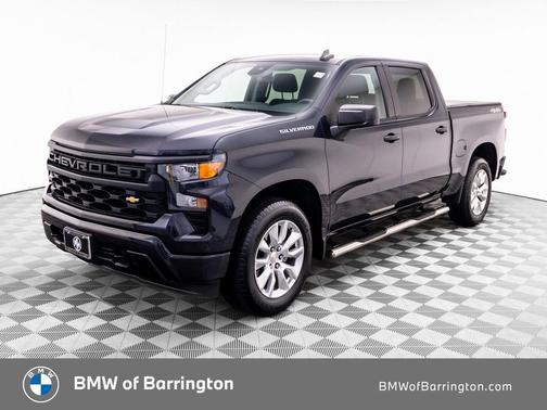 Dark Ash Metallic 2023 Chevrolet Silverado 1500 Custom