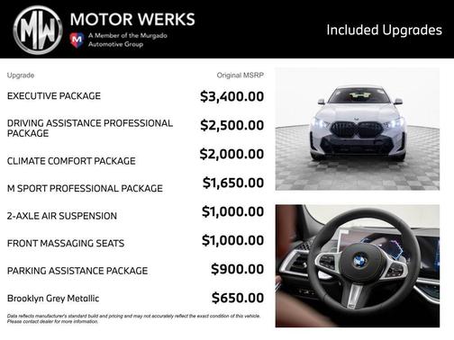 2026 BMW X6 xDrive40i