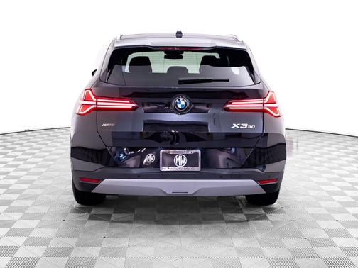 Black Sapphire Metallic 2025 BMW X3 30 xDrive