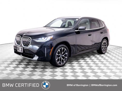 Black Sapphire Metallic 2025 BMW X3 30 xDrive