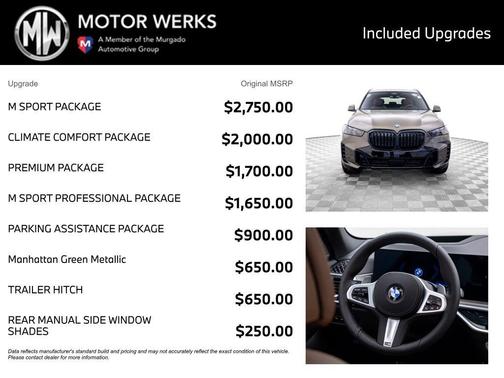 Manhattan Green Metallic 2026 BMW X5 xDrive40i