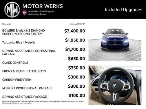 2026 BMW M850 Gran Coupe xDrive