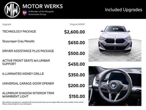 Skyscraper Grey Metallic 2027 BMW X2 xDrive28i