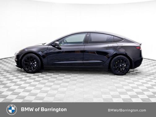 Solid Black 2021 Tesla Model 3 Long Range