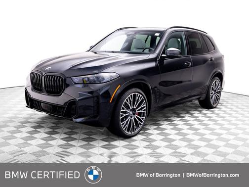 Black Sapphire Metallic 2025 BMW X5 xDrive40i