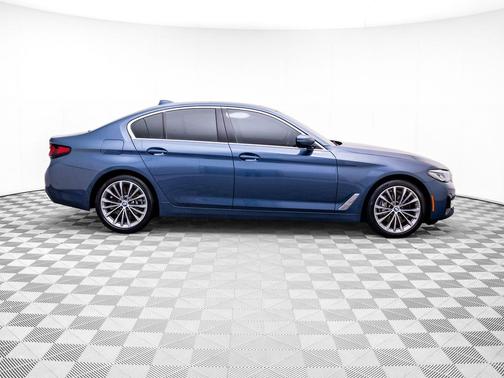 Arctic Race Blue Metallic 2023 BMW 540 i xDrive