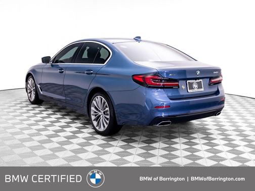 Arctic Race Blue Metallic 2023 BMW 540 i xDrive