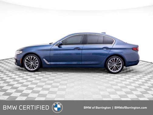 Arctic Race Blue Metallic 2023 BMW 540 i xDrive