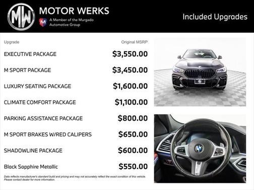 2022 BMW X6 xDrive40i