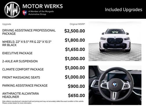 Mineral White Metallic 2026 BMW X5 M60i