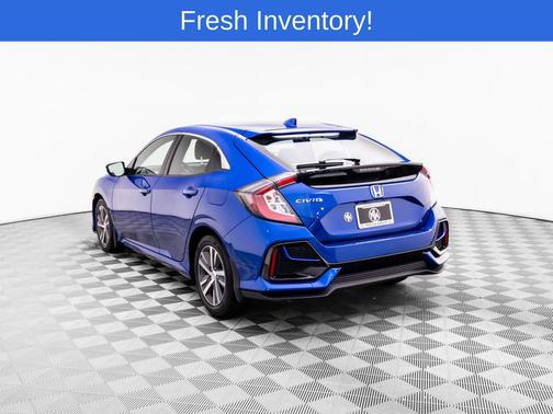 Aegean Blue Metallic 2020 Honda Civic LX