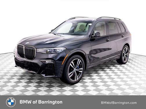 Black Sapphire Metallic 2021 BMW X7 xDrive40i