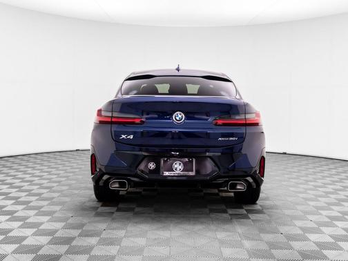 Tanzanite Blue II Metallic 2024 BMW X4 xDrive30i