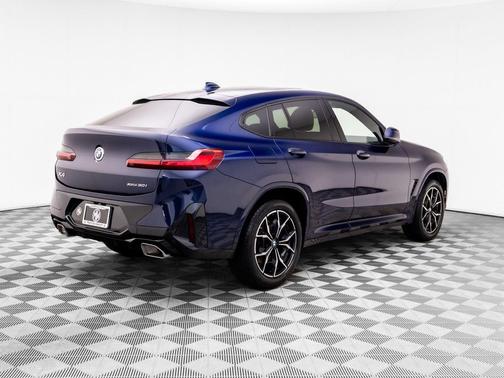 Tanzanite Blue II Metallic 2024 BMW X4 xDrive30i