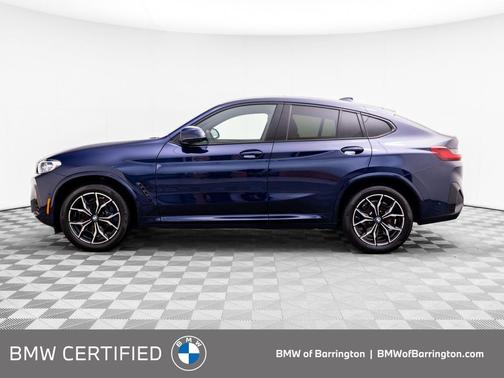 Tanzanite Blue II Metallic 2024 BMW X4 xDrive30i