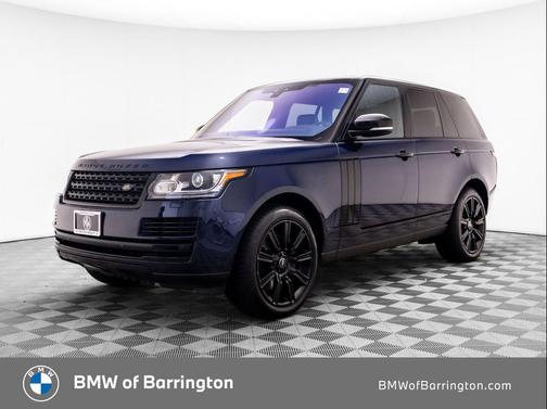 Dark Blue 2017 Land Rover Range Rover 3.0L Supercharged HSE