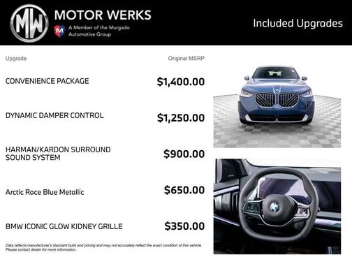 Arctic Race Blue Metallic 2026 BMW X3 30 xDrive