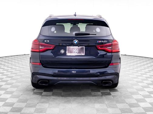 Carbon Black Metallic 2018 BMW X3 M40i