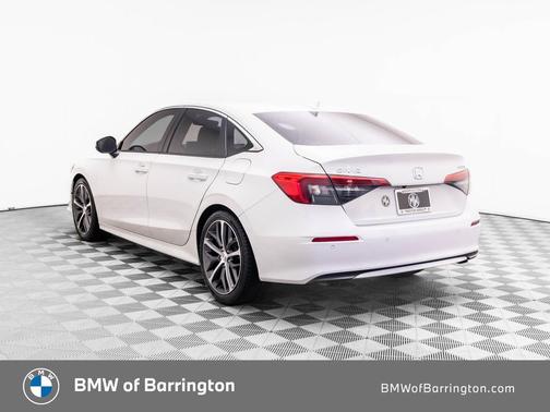 Platinum White Pearl 2023 Honda Civic Touring