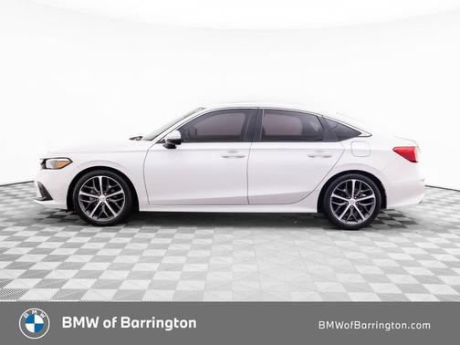 Platinum White Pearl 2023 Honda Civic Touring