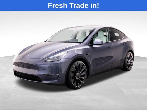 Midnight Silver Metallic 2022 Tesla Model Y Performance Dual Motor All-Wheel Drive