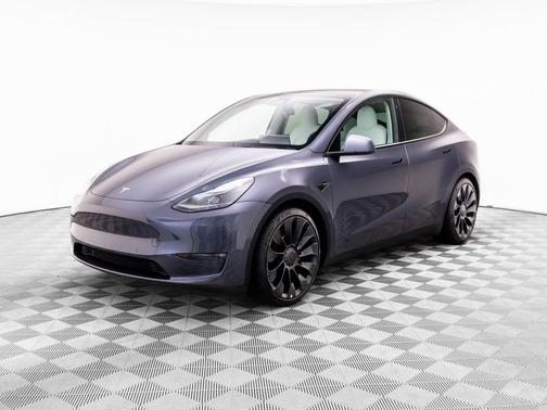 Midnight Silver Metallic 2022 Tesla Model Y Performance Dual Motor All-Wheel Drive