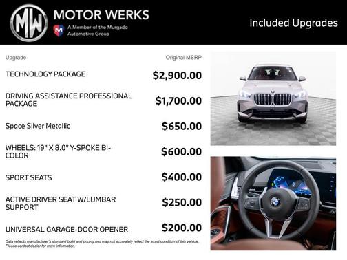 Space Silver Metallic 2026 BMW X1 xDrive28i