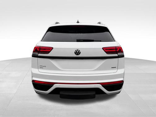 Opal White 2023 Volkswagen Atlas Cross Sport 3.6L V6 SEL R-Line