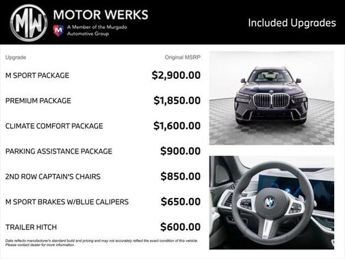2025 BMW X7 xDrive40i