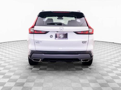 Platinum White Pearl 2023 Honda CR-V Hybrid Sport Touring AWD