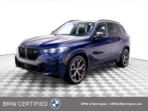 Tanzanite Blue II Metallic 2025 BMW X5 M60i