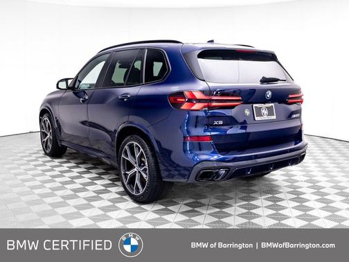 Tanzanite Blue II Metallic 2025 BMW X5 M60i