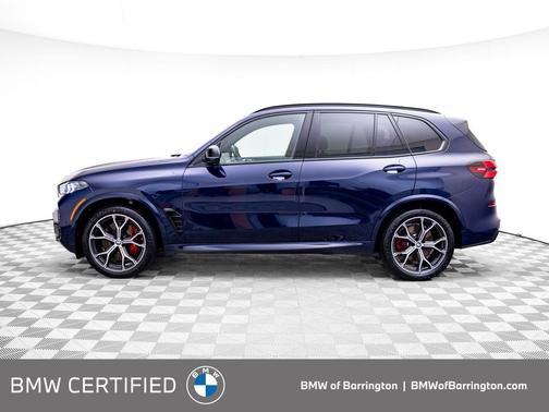 Tanzanite Blue II Metallic 2025 BMW X5 M60i
