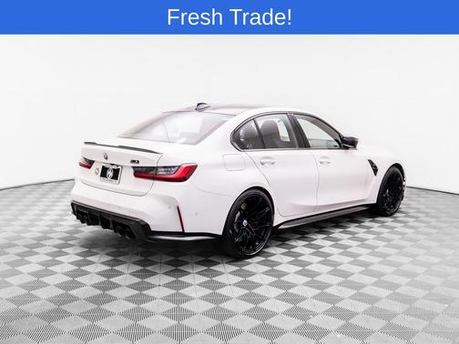 Alpine White 2022 BMW M3 Competition xDrive