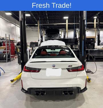 Alpine White 2022 BMW M3 Competition xDrive