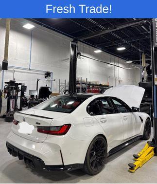 Alpine White 2022 BMW M3 Competition xDrive