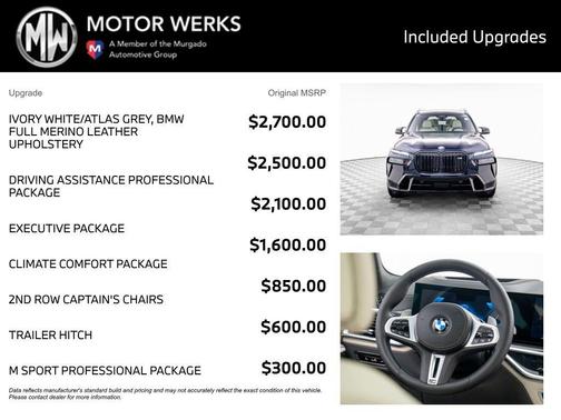 2026 BMW X7 M60i