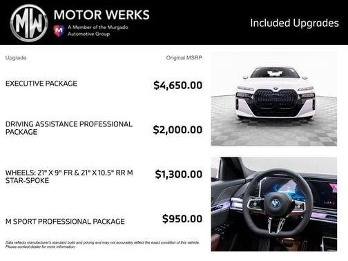 Alpine White 2026 BMW i7 xDrive60