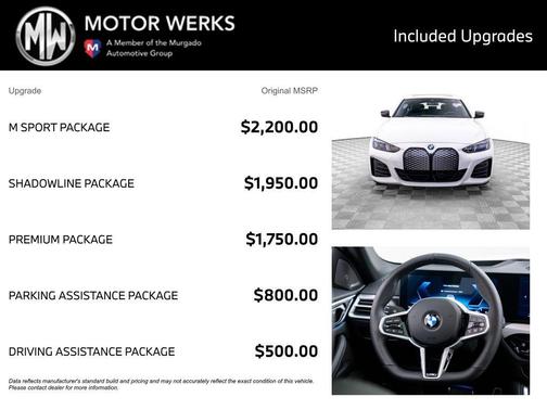 Alpine White 2026 BMW i4 Gran Coupe xDrive40
