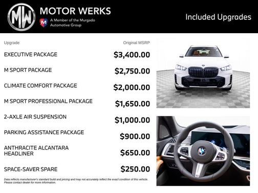Alpine White 2026 BMW X5 xDrive40i
