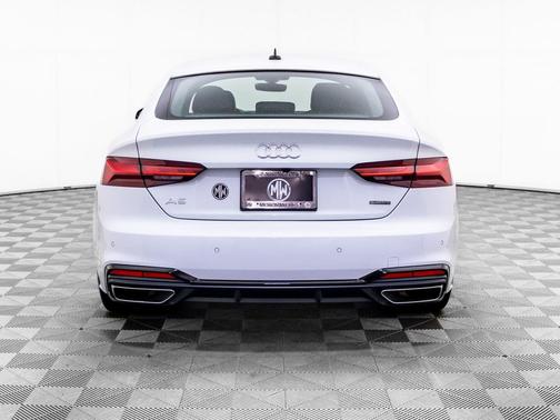 Glacier White Metallic 2025 Audi A5 Sportback 45 S Line Premium Plus