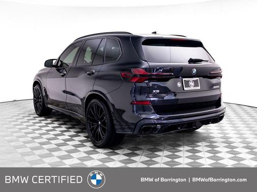 Black Sapphire Metallic 2024 BMW X5 M60i
