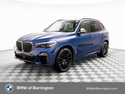 Phytonic Blue Metallic 2021 BMW X5 M50i