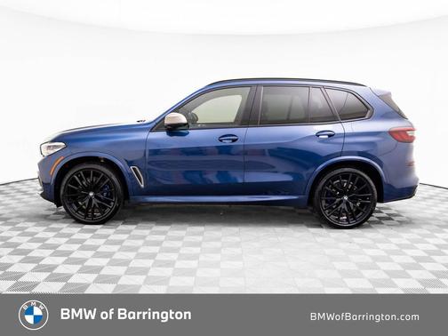 Phytonic Blue Metallic 2021 BMW X5 M50i