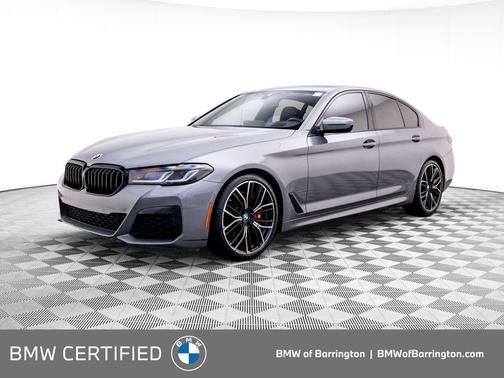 Skyscraper Gray Metallic 2023 BMW M550 i Xdrive