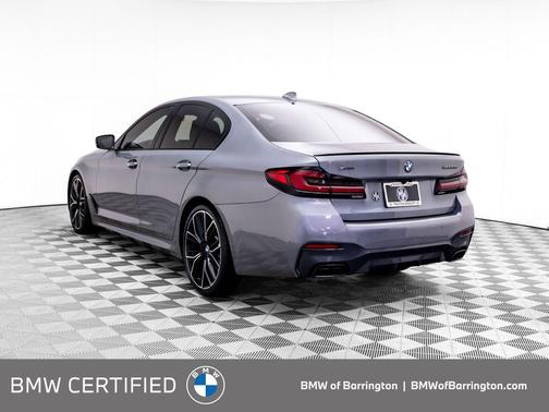 Skyscraper Gray Metallic 2023 BMW M550 i Xdrive