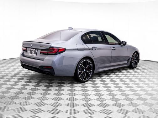 Skyscraper Gray Metallic 2023 BMW M550 i Xdrive