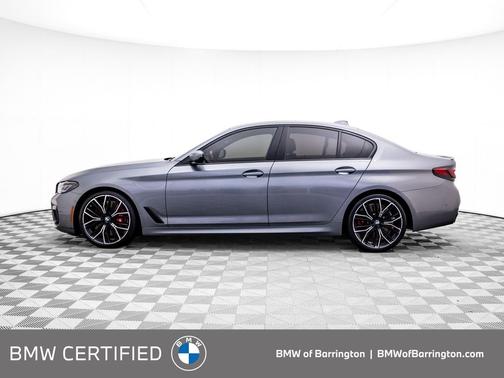 Skyscraper Gray Metallic 2023 BMW M550 i Xdrive
