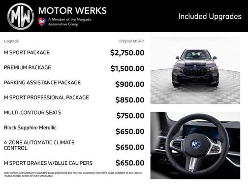 Black Sapphire Metallic 2026 BMW X5 PHEV xDrive50e