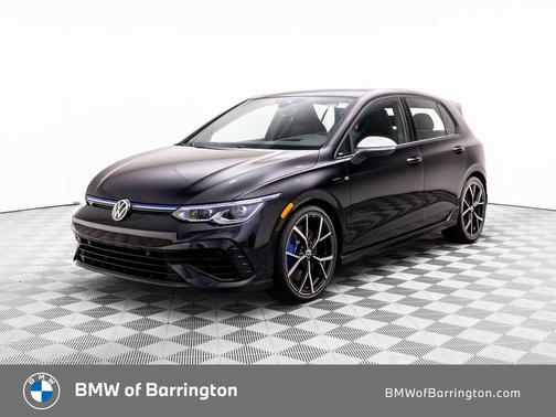 Deep Black Pearl 2022 Volkswagen Golf R 2.0T Manual